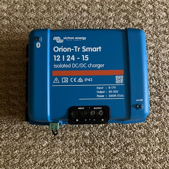 Orion-Tr Smart 12/24-15A (360W) Isolated DC/DC charger | Victron Energy - Picture 3 of 3